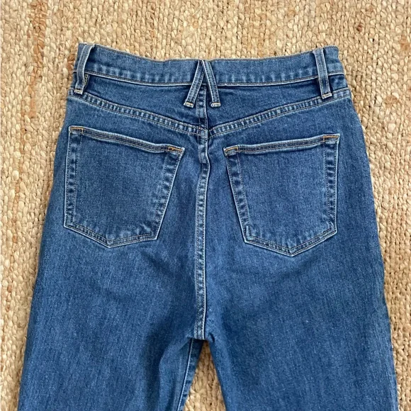 SLVRLAKE Beatnik Ankle Jeans Promised Land Blue Denim Size 28 - Picture 13 of 13